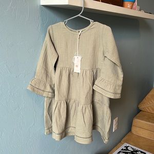 Quincy Mae Belle Dress in Fern